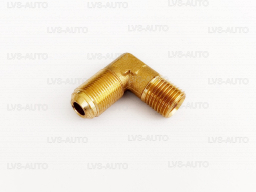 Перехідник з'єднувач кутовий GOMET M14x1/G1/4 латунь