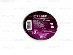 Ізолента TIGER вініл 0,13x19мм (20 м) чорна