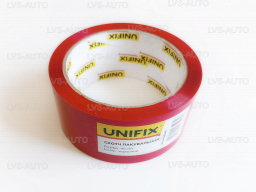 Стрічка клейка пакувальна червона 45мм 200 SKR-5400266 UNIFIX