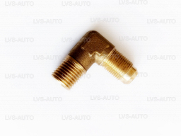 Переходник соединитель угловой GOMET M12x1/G1/4 латунь