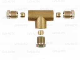 Тройник Gomet 8x8x8 для медной трубки D8 (GZ-254B)